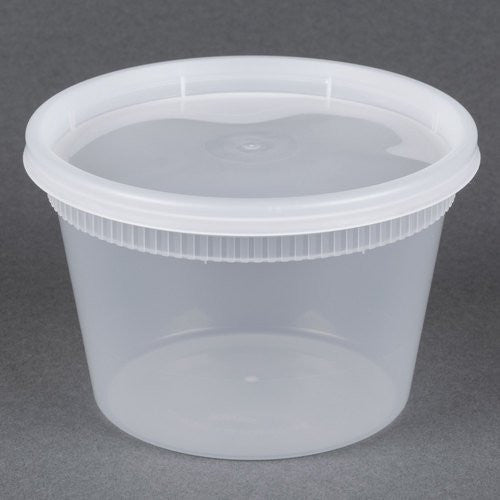 Deli Containers with Lids - 16 oz., 240 Containers/Lids